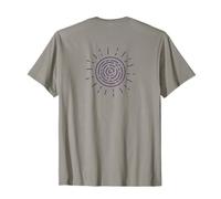Esoteric Meditation Sun Lineart Yoga T-Shirt