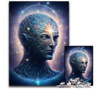 Esoteric Zen Universe Jigsaw Puzzles 1000 Pieces for Adults Jigsaw Puzzles for Adults Perfect for Family Fun on Holidays 50x75CM/19.68x29.52inch