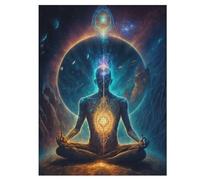 Esoteric Zen Universe Wooden Jigsaw Puzzles 500 Piece Puzzle For Adults. Challenging To Complete But Fun And Humorous Jigsaws 55×41cm