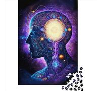 Esoteric Zen Universe1 Paper Jigsaw Puzzles 1000 Pieces Jigsaw Creative Rectangular Large Family Puzzle Game Artwork for Adults Teens 1000pcs (38x26cm)