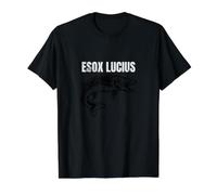 Esox Lucius Value Graphic T-Shirt, Men, Black, M