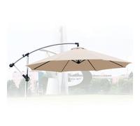 ESOYAWE Sun Umbrella Replacement Cloth For Outdoor, 6 Arms 8 Arms Parasol Replacement Canopy Cover, 2 2.3 2.5 2.7 3 3.5 M Waterproof Polyester Fabric Parasol Replacement Canopy Cover