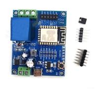 ESP-12F Compatible WiFi Relay Module with DC5-80V Input Range for Arduino and MicroPython Development