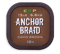 ESP Anchor Braid – Heavyweight 15 lb Gravel Brown – 10 m Spool