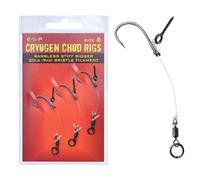 ESP Cryogen Chod Rig With Bait Screw Barbed OR Barbless: Barbless 6