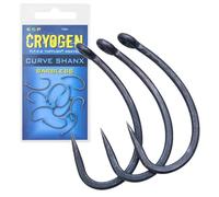ESP Cryogen Curve Shank Barbless Hooks: 8