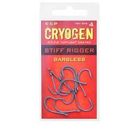 ESP Cryogen Stiff Rigger Barbless Hooks: 4