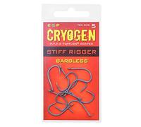 ESP Cryogen Stiff Rigger Barbless Hooks: 5