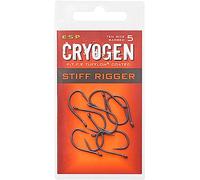 ESP Cryogen Stiff Rigger Carp Fishing Hooks: 6