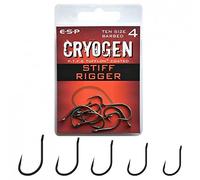 ESP Cryogen Stiff Rigger Carp Fishing Hooks: 7