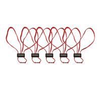 ESP disposable training handcuffs Red - 5 pcs.