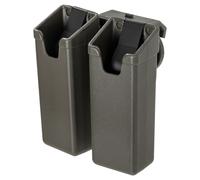ESP Double Pouch with UBC-01 Clip mount for MP5/UZI/SA VZ.61 magazines - Olive Drab
