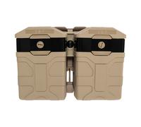 ESP Double swivel pouch with UBC-07 Clip magazine mount - Khaki