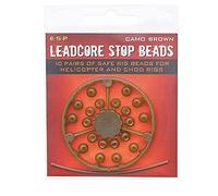 ESP Leadcore Stop Beads Camo Brown