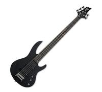 ESP LTD B-15 Kit 5-string bass guitar, Black Satin, with gig bag