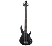 ESP LTD B-15 Kit 5-string bass guitar, Black Satin, with gig bag