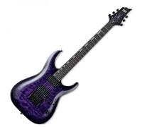 ESP LTD H-1000 Evertune QM See Thru Purple SB