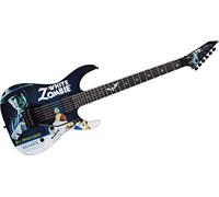 ESP LTD Kirk Hammett Signature White Zombie Graphic Electric Guitar