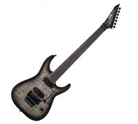 ESP LTD M-1007B QM 7 String Charcoal Burst Satin