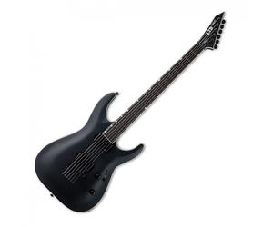 ESP LTD MH-1000 Baritone Black Satin