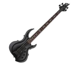 ESP LTD TA-204 FRX Tom Araya Bass Guitar Black Satin