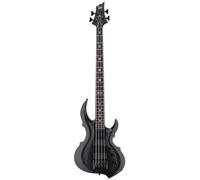 ESP LTD TA-604 FRX Black Satin Tom Araya Signature bass guitar