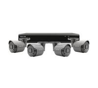 ESP RHD8KB4G Rekor HD 8 Channel HD 1TB 4x Grey Bullet Camera Kit