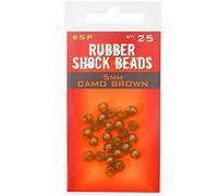 ESP Rubber Shock Beads 5mm: Camo Brown