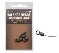 ESP Tungsten Loaded Balance Beads Camo Brown: Small