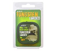 ESP Tungsten Loaded Hooklink (Soft/Weedy Green/10m)