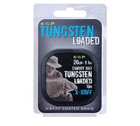 ESP Tungsten Loaded X-Stiff Hooklength 10m Spool Silt Grey