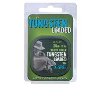 ESP Tungsten Loaded X-Stiff Hooklength 10m Spool Weedy Green
