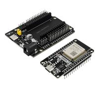 ESP32 30 Pin Dev Board with GPIO Breakout Expansion Shield, Presoldered
