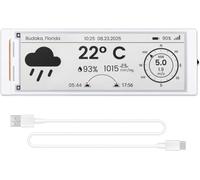 ESP32 E-Ink Display 5.79 Inch, CrowPanel E-Paper HMI Display Compatible with Arduino IDE, E Ink Screen with 272x792 Resolution Black/White Color, Driven by SPI Interface