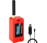 ESP32 LoRa V3 Development Board + 1100mAh Battery + Protect Case + USB Charger Cable Set - with 915MHz Antenna and SX1262 LoRa V3 Devices for Meshtastic Arduino LoRawan IOT (N30 Version,4-in-1,Red)