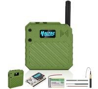 ESP32 LoRa V3 Development Board + 3.7V 3000mAh Battery + Custom Case Set - with 863-928MHz Meshtastic Antenna and SMA Antenna Surport WiFi Bluetooth LoRa V3 Devices for AR duino LoRawan IOT N33 Green
