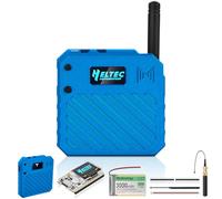 ESP32 LoRa V3 Development Board + 3.7V 3000mAh Battery + Custom Case Set - with 863-928MHz Meshtastic Antenna and SMA Antenna Surport WiFi Bluetooth LoRa V3 Devices for AR duino LoRawan IOT N33 Blue