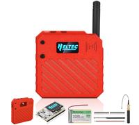 ESP32 LoRa V3 Development Board + 3.7V 3000mAh Battery + Custom Case Set - with 863-928MHz Meshtastic Antenna and SMA Antenna Surport WiFi Bluetooth LoRa V3 Devices for AR duino LoRawan IOT N33 Red