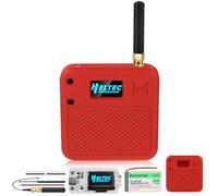 ESP32 LoRa V3 Development Board with 863-928MHz Antennas + 3000mAh Battery + Meshtastic Case, ESP32-S3 CP2102 Integrated WiFi Bluetooth OLED Display for Arduino LoRaWAN IOT (N32 Version, Red)