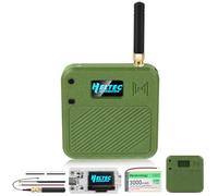 ESP32 LoRa V3 Development Board with 863-928MHz Antennas + 3000mAh Battery + Meshtastic Case, ESP32-S3 CP2102 Integrated WiFi Bluetooth OLED Display for Arduino LoRaWAN IOT (N32 Version, Green)