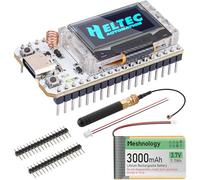 ESP32 LoRa V3 Module Board with 3000mAh Battery Pack - with 863-928MHz Antenna and SX1262 LoRa V3 Devices for Meshtastic AR duino LoRawan IOT