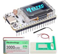 ESP32 LoRa V3 Module Board with 3000mAh Battery Set - with 915MHz Antenna and SX1262 LoRa V3 Case Devices for Meshtastic Ar duino LoRawan IOT
