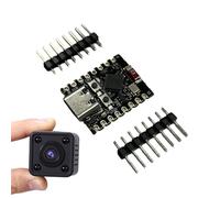 Esp32 Microcontroller Board - 0.89 Inch Board | Pcb Microcontroller Module - Compact Wi-Fi Bt 5.0 Esp32- Dev Boards with Rich Interfaces and Low Design, Ideal for Wearable Projects