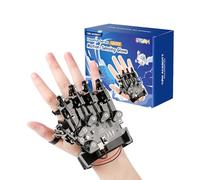 ESP32 Motion-Sensing Glove Supports Arduino, ACECode & Python，DIY Robotic Mechanical Hand STEM Toy Starter Kit Five Fingers Arm For Robot Kit Control, Science/Coding/Programming Set