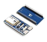 ESP32-P4-Core Dev Board with Headers, Based On ESP32-P4 RISC-V 32-bit Dual-Core Processors, with MIPI CSI DSI, SPI, I2S, I2C, LED PWM, RMT, ADC, UART, TWAI, etc. for HM, Edge Computing, IO Expansion