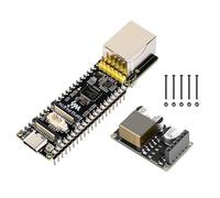 ESP32-P4-ETH Development Board with Pre-Soldered Header, Based On ESP32-P4 +100 Mbps RJ45 Ethernet Port, Rich Human-Machine Interfaces, Supports AI Speech Interaction, with PoE Module (3 Items)