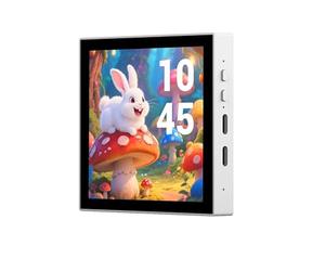 ESP32-P4 Smart 86 Box Development Board, ESP32-P4 Chip Onboard 4inch IPS 720 x720 Pixel Touch Display, Enable Smart Living & Industrial IoT, Supports AI Voice Interaction (Support External Camera)