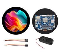 ESP32-P4 with 4 inch Round Touch Display Development Board, IPS LCD, 720 x 720 Pixels, Onboard Dual Microphones, Support WFi 6 / BLE 5, Audio Input/Output, Supports AI Voice Interaction