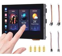 ESP32-S3 4.3inch Touch Screen Development Board 5-Point Capacitive Display 800x480, 32-bit LX7 Dual-core Processor, Support 2.4GHz W i-Fi and BLE 5, Onboard CAN RS485 I2C Interface