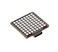 ESP32-S3 Development Board WiFi Matrix 8x8 RGB-LED with QST Attitude Gyro Sensor QMI8658C for Python